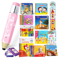 愛(ài)看屋3-5歲升級(jí)款粉色8G點(diǎn)讀筆套裝 點(diǎn)亮童年智慧，開(kāi)啟趣味學(xué)習(xí)之旅